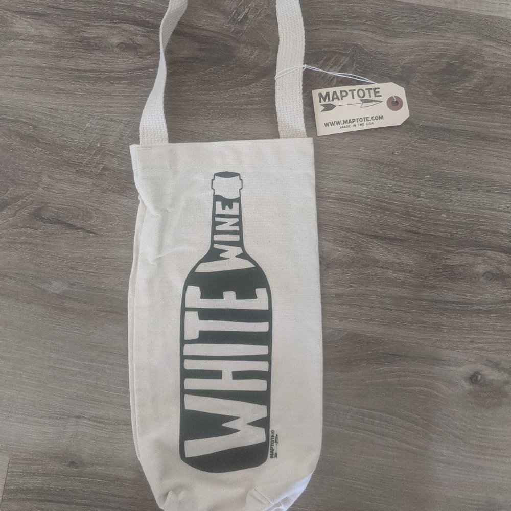 MAPTOTE Reusable Single Wine Tote